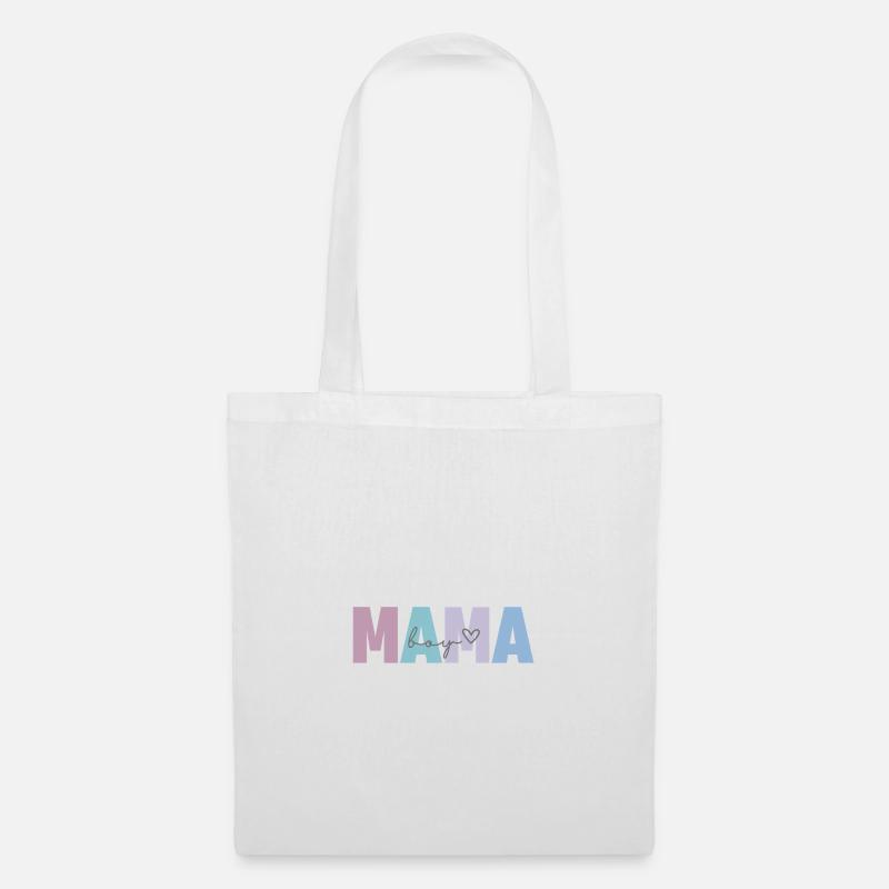 Boy Mom - Tote Bag - white