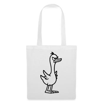 Angry goose - Tote Bag - white - Front