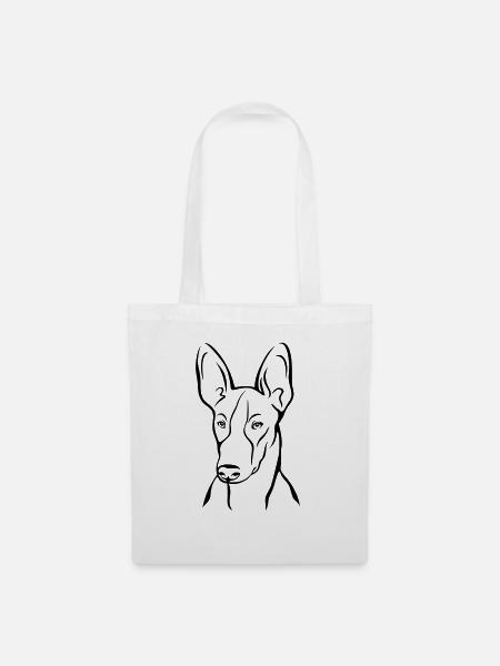 Podenco - Stoffbeutel - Weiß