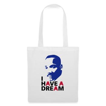MARTIN LUTHER KING - Stoffbeutel - Weiß - Vorne
