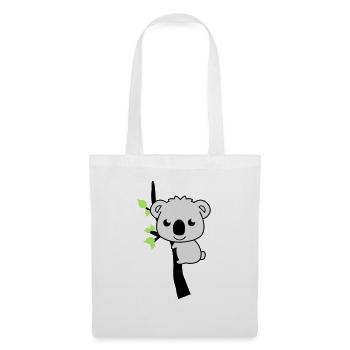 sweet_koala_002 - Sac en tissu - blanc - Devant
