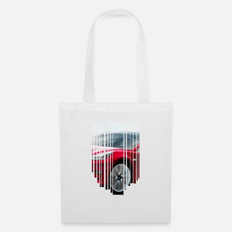 Tesla 3 - Stoffbeutel - Weiß
