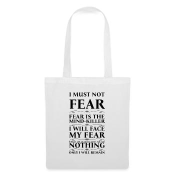 I must not fear! - Stoffbeutel - Weiß - Vorne
