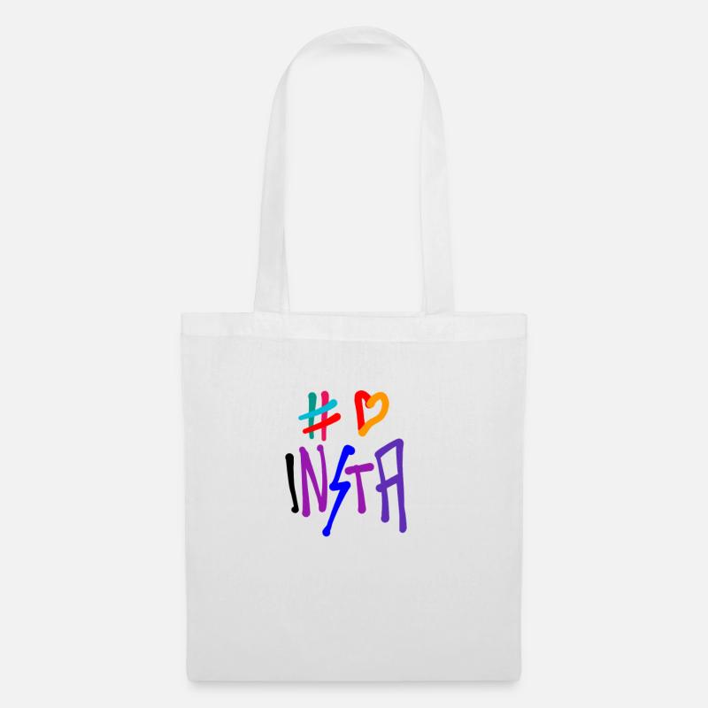 Instagram - Tote Bag - white