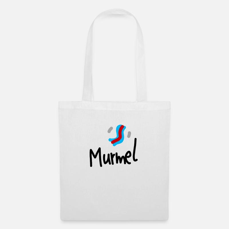 Murmel - Stoffbeutel - Weiß