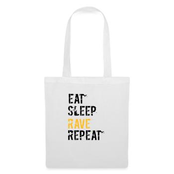 Rave et répète - Sac en tissu - blanc - Devant