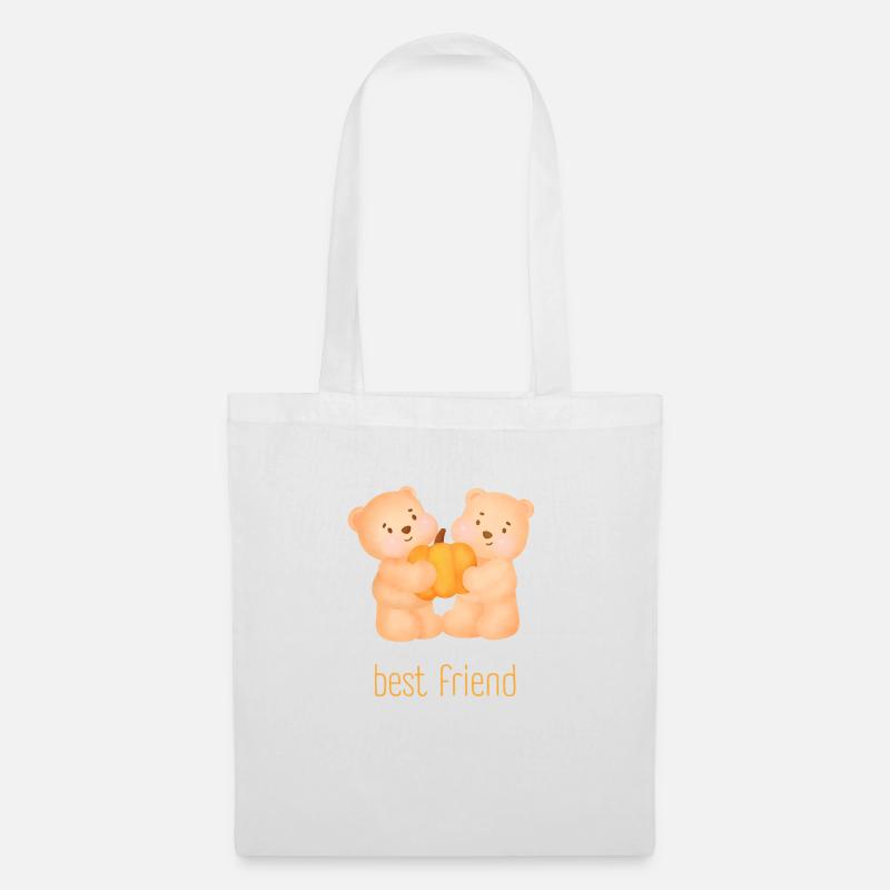BestFriendBärDesign - Stoffbeutel - Weiß
