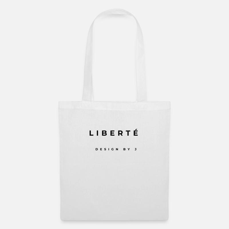 Liberté - Stoffbeutel - Weiß