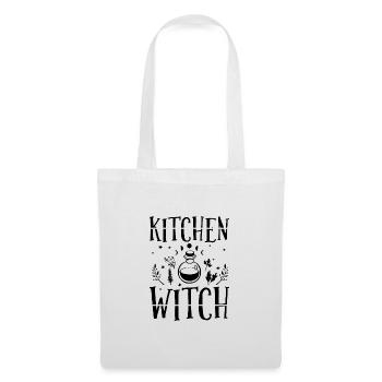 Cuisine sorcière - idées cadeaux pour les sorcières - Sac en tissu - blanc - Devant