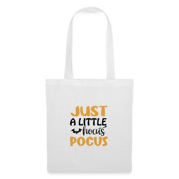 Just a little hocus pocus. - Halloween Design - Stoffbeutel - Weiß - Vorne