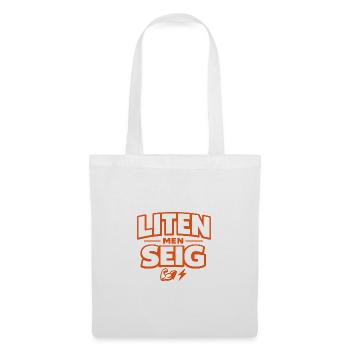 Klein, aber oho! - Stoffbeutel - Weiß - Vorne