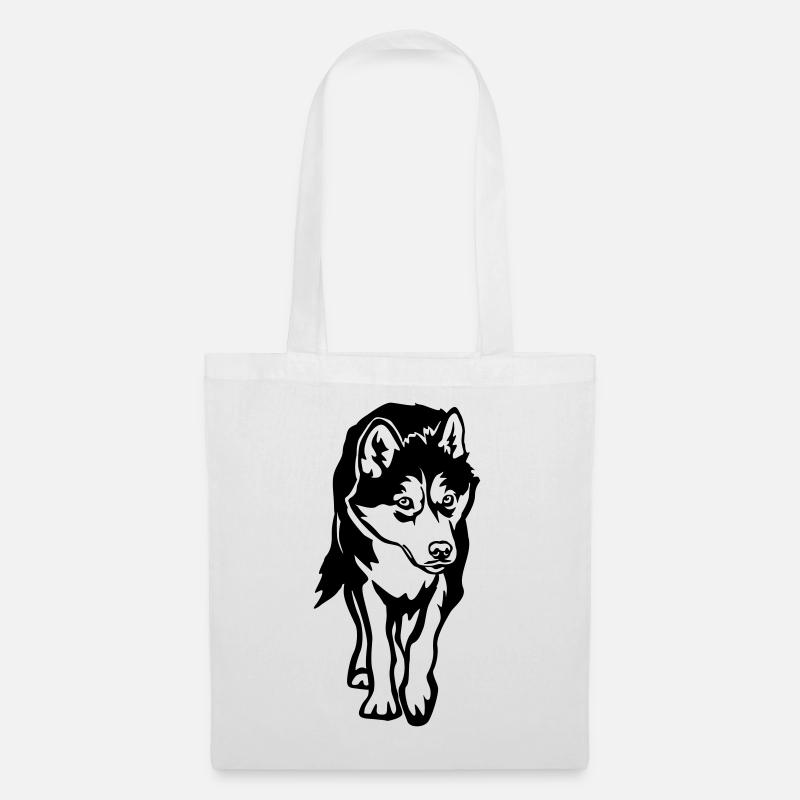Rauque - Sac en tissu - blanc