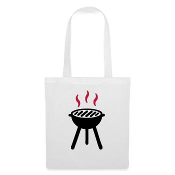 Grill - Sac en tissu - blanc - Devant