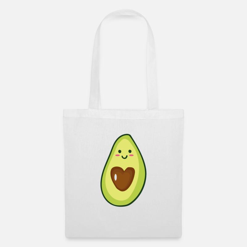Avocado Love - Stoffbeutel - Weiß