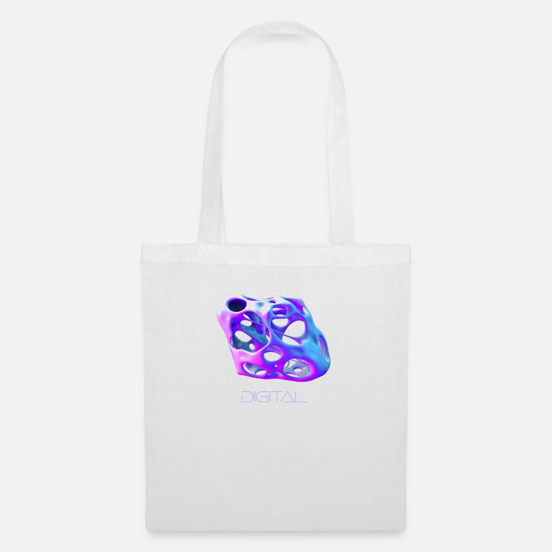 Digital - Tote Bag - white