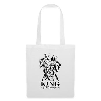 Rhodesian Ridgeback King Dog Saying Dogs - Sac en tissu - blanc - Devant