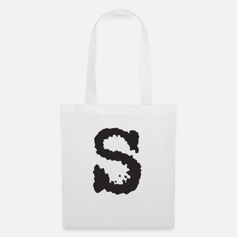 S - Tote Bag - white