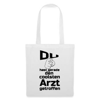 Coolster Arzt Geschenk - Stoffbeutel - Weiß - Vorne