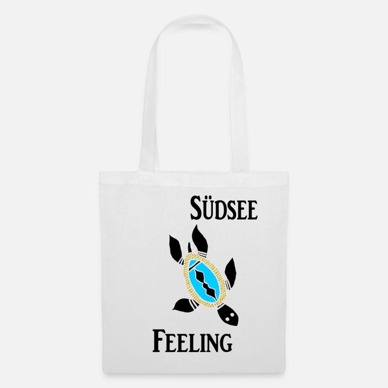 Südsee Feeling - Stoffbeutel - Weiß