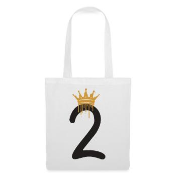 1 - Sac en tissu - blanc - Devant