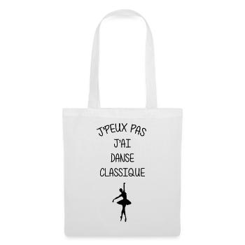 I can't, I have classical dance - Tote Bag - white - Front