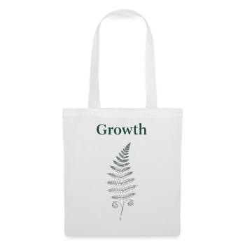 Growth Farn - Stoffbeutel - Weiß - Vorne