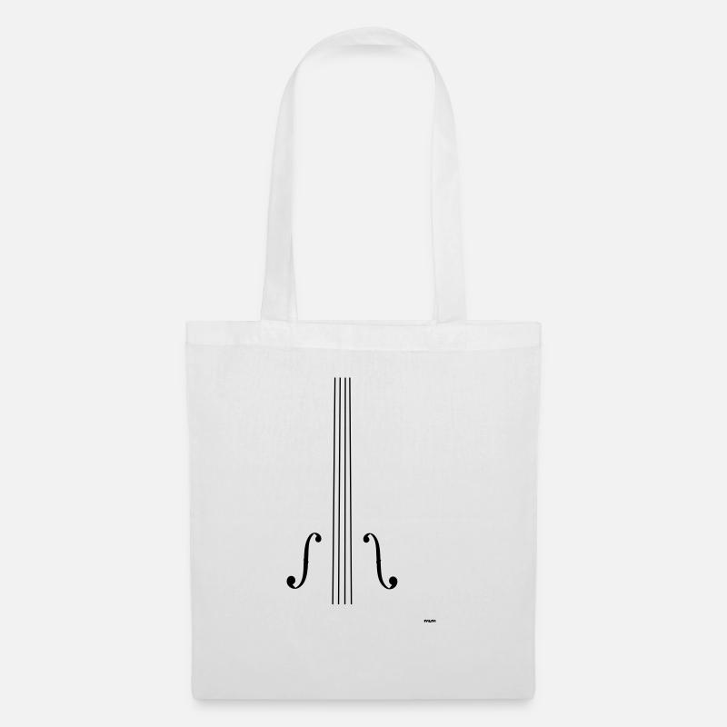 Cello Shirt - Stoffbeutel - Weiß
