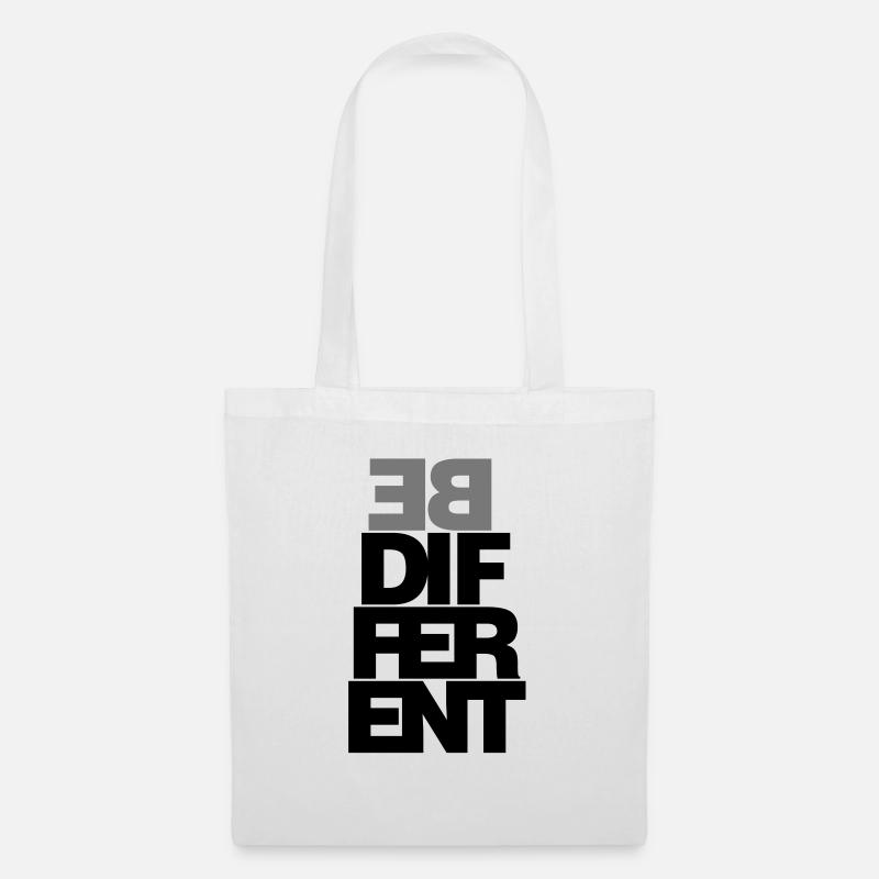 Be different - Stoffbeutel - Weiß