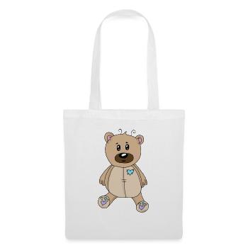 Teddy - Stoffbeutel - Weiß - Vorne