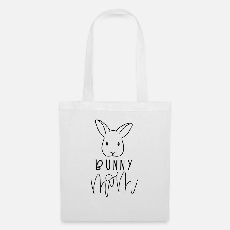 Bunny | Kaninchen - Stoffbeutel - Weiß