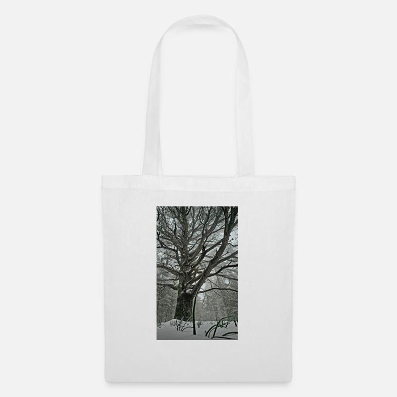 Träumen Sie vom Wald - Stoffbeutel - Weiß