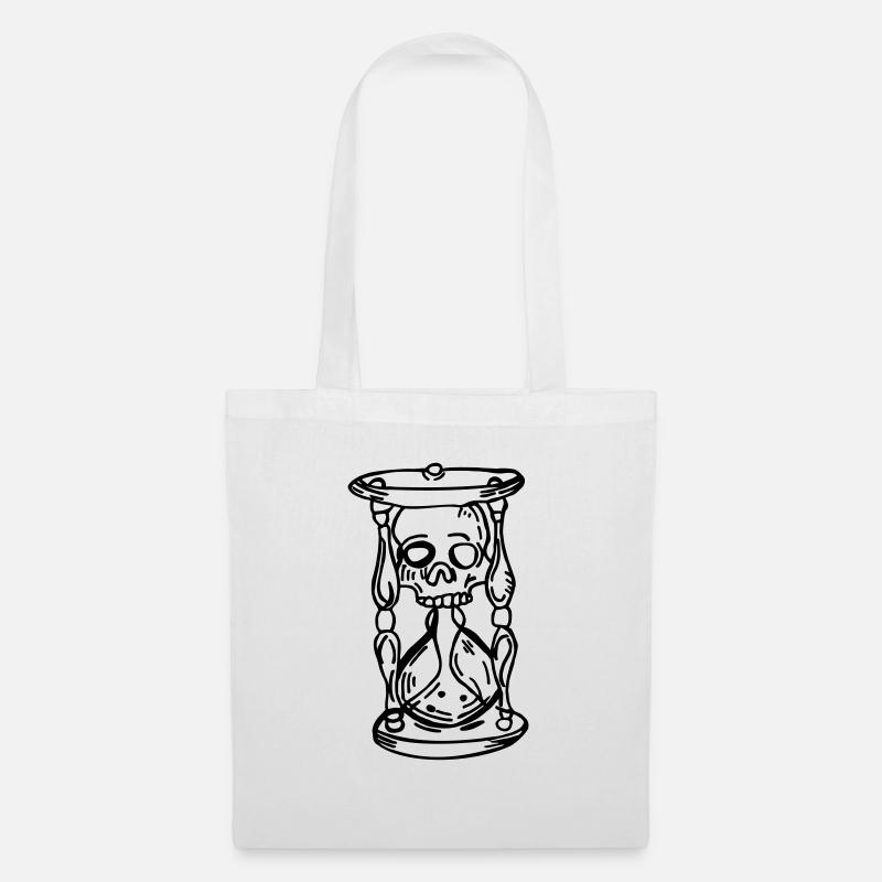 Sablier - Sac en tissu - blanc