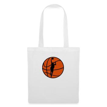 Basketball & Basketball Player - Tote Bag - white - Front