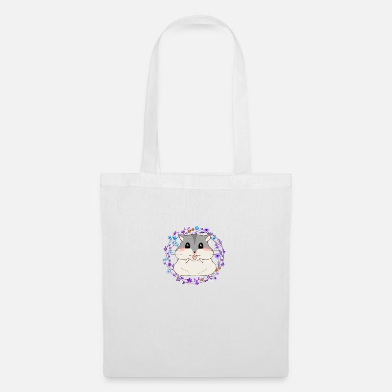 hamster - Tote Bag - white