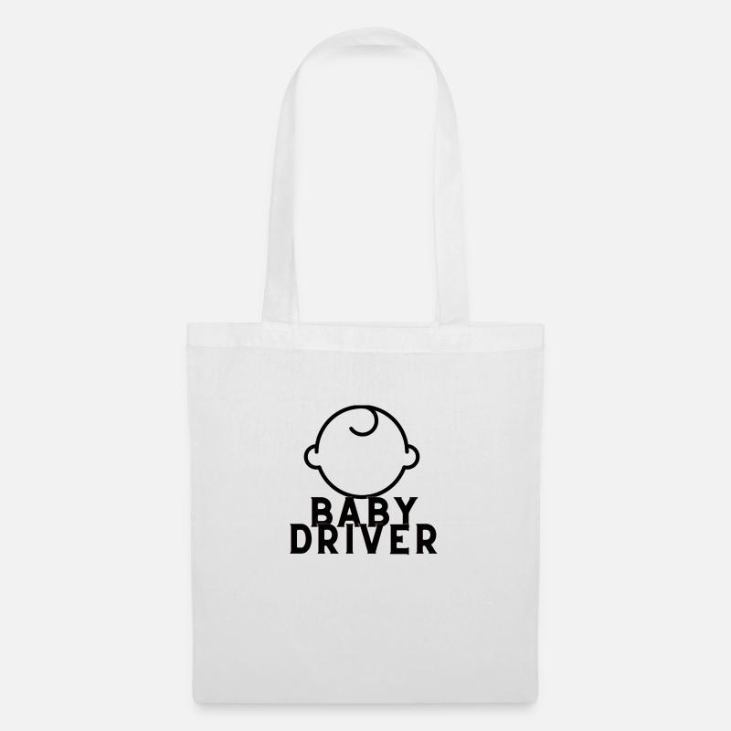 Babydriver - Stoffbeutel - Weiß