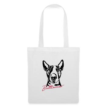 BULL TERRIER dog dogs Wilsigns - Tote Bag - white - Front