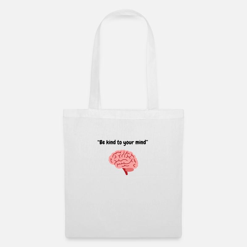 Mental Sunshine – Be Kind Inside - Stoffbeutel - Weiß