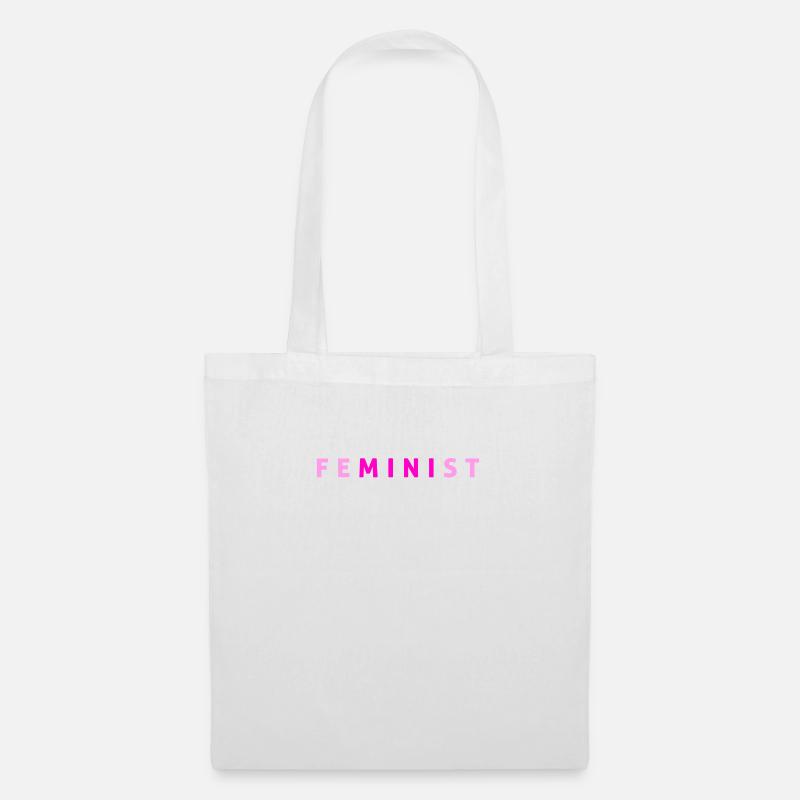 Feminist - Stoffbeutel - Weiß