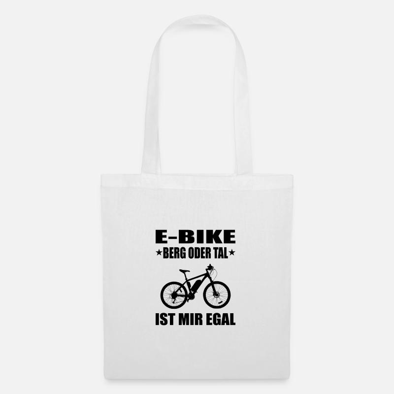 Fahrrad - Stoffbeutel - Weiß