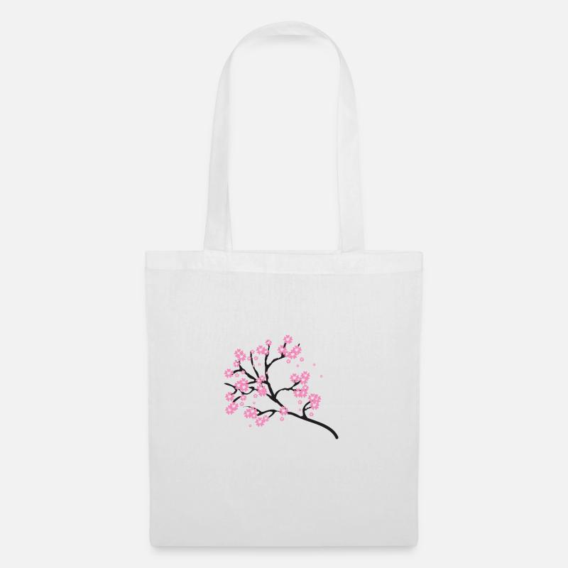Cherry blossoms - Tote Bag - white