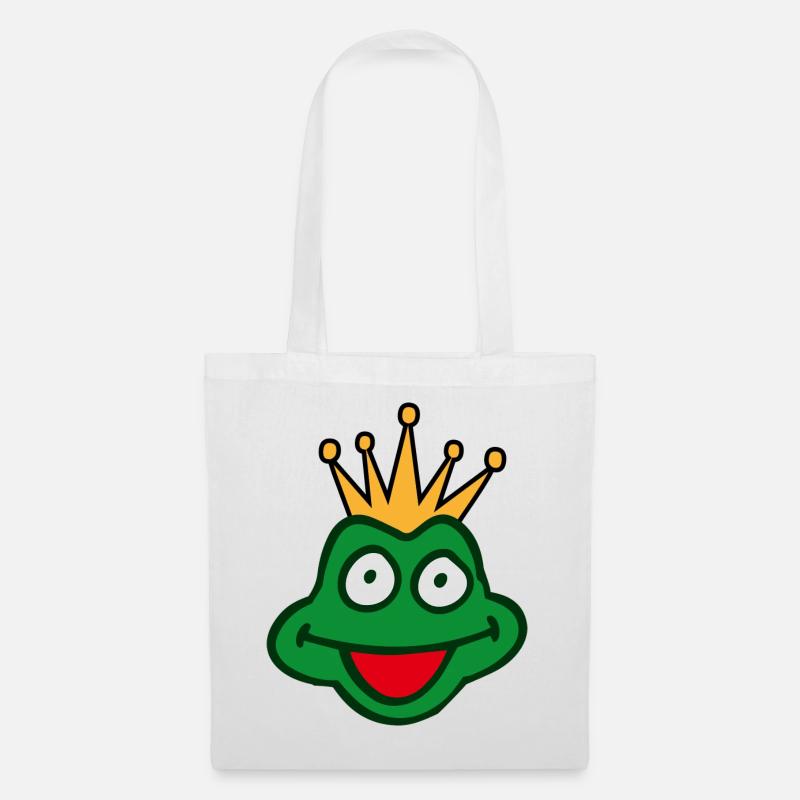 Froschkönig - Stoffbeutel - Weiß
