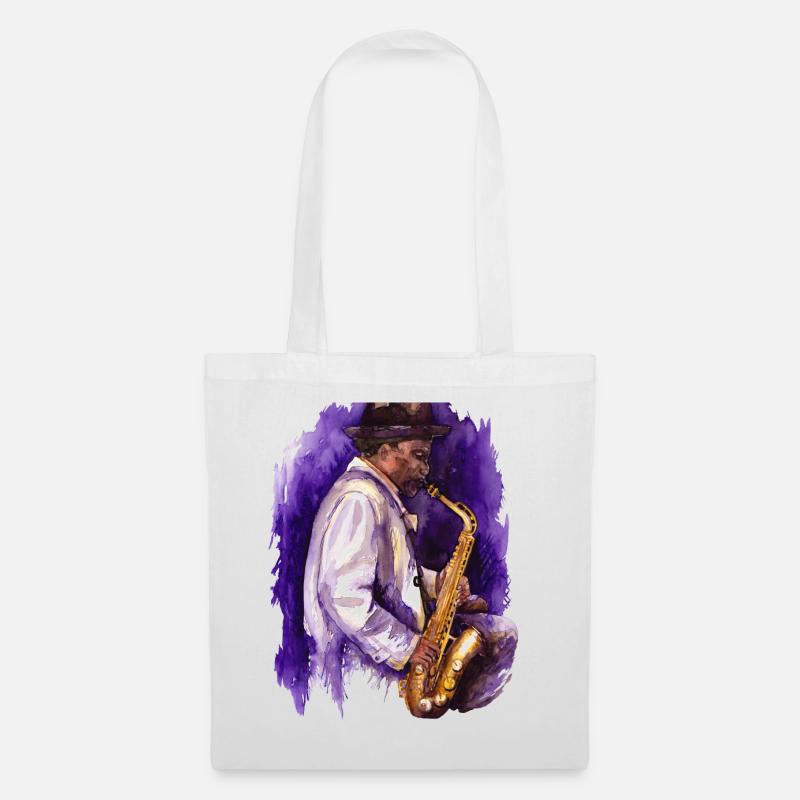 sax - Tote Bag - white