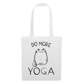 Yoga - Stoffbeutel - Weiß - Vorne
