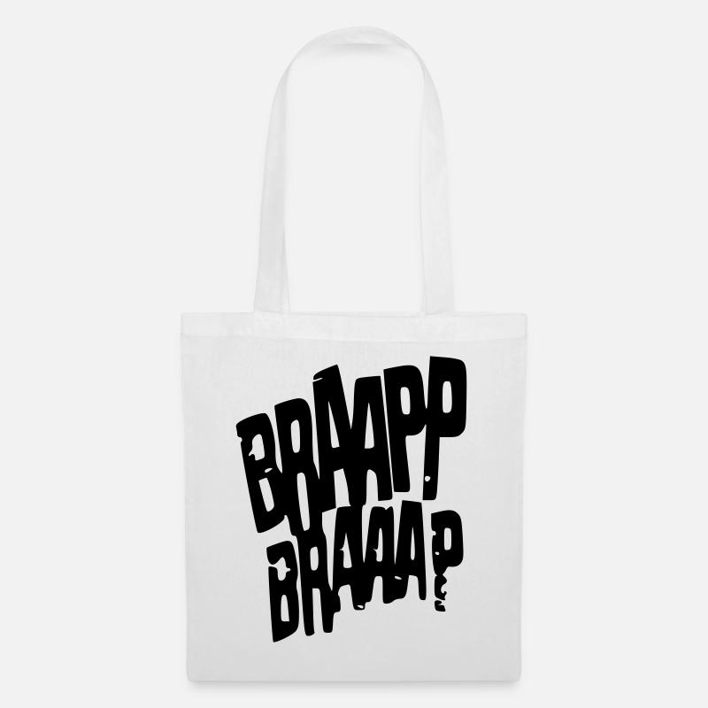 Braaapp - Tote Bag - white