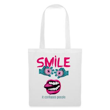 SOURIS, CELA REND LES GENS CONFUS - Sac en tissu - blanc - Devant