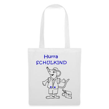Hourra Inscription à l’école des écoliers - Sac en tissu - blanc - Devant