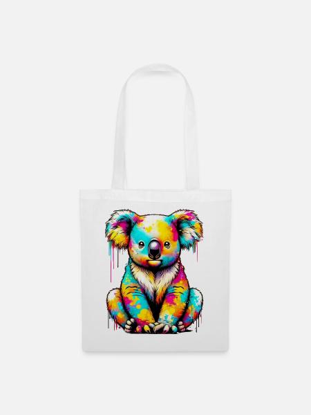 Koala - Stoffbeutel - Weiß