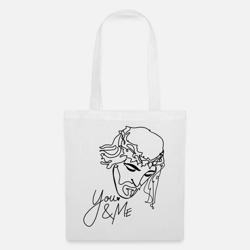 Jesus - Tote Bag - white