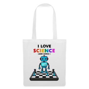 Science and Chess - Tote Bag - white - Front