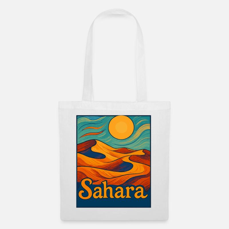 Sahara Wüstentraum - Stoffbeutel - Weiß